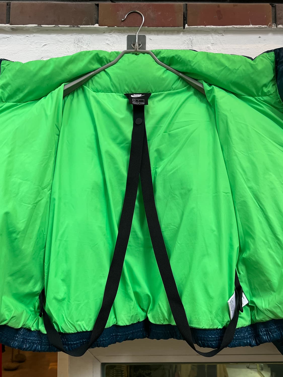 Nike NSW 덕다운 푸퍼 숏패딩 블루 Women L 상품이미지5