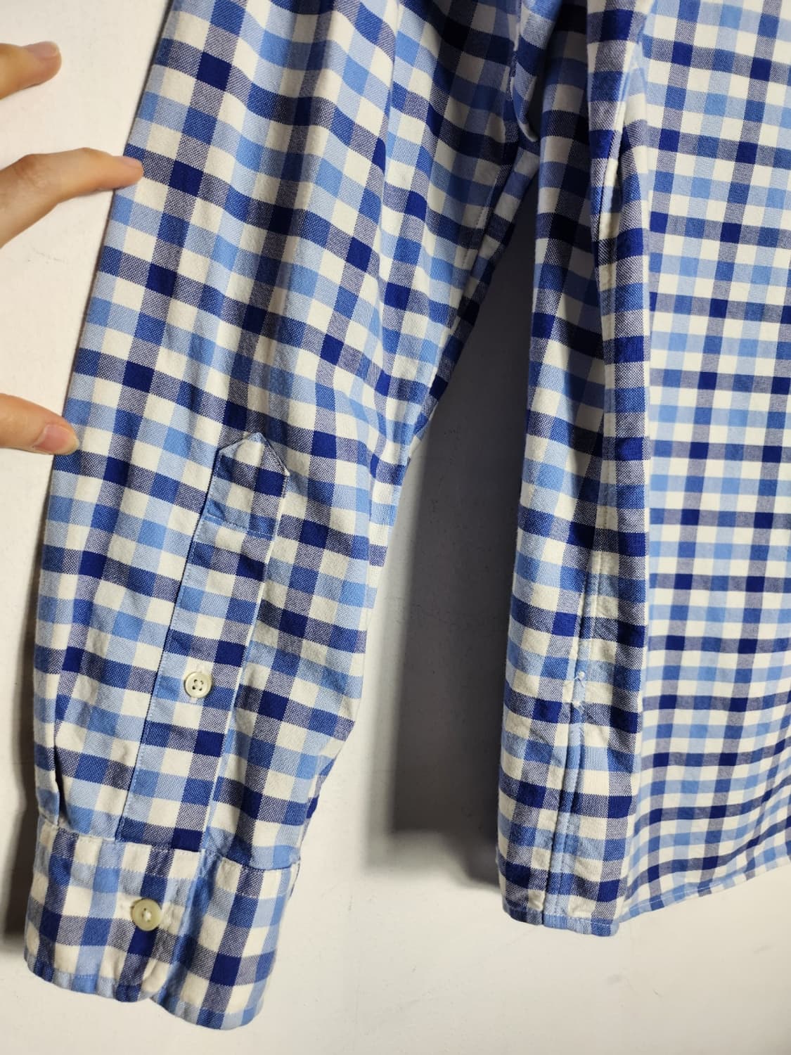 폴로 랄프로렌 클래식핏 깅엄체크 셔츠 상품이미지5