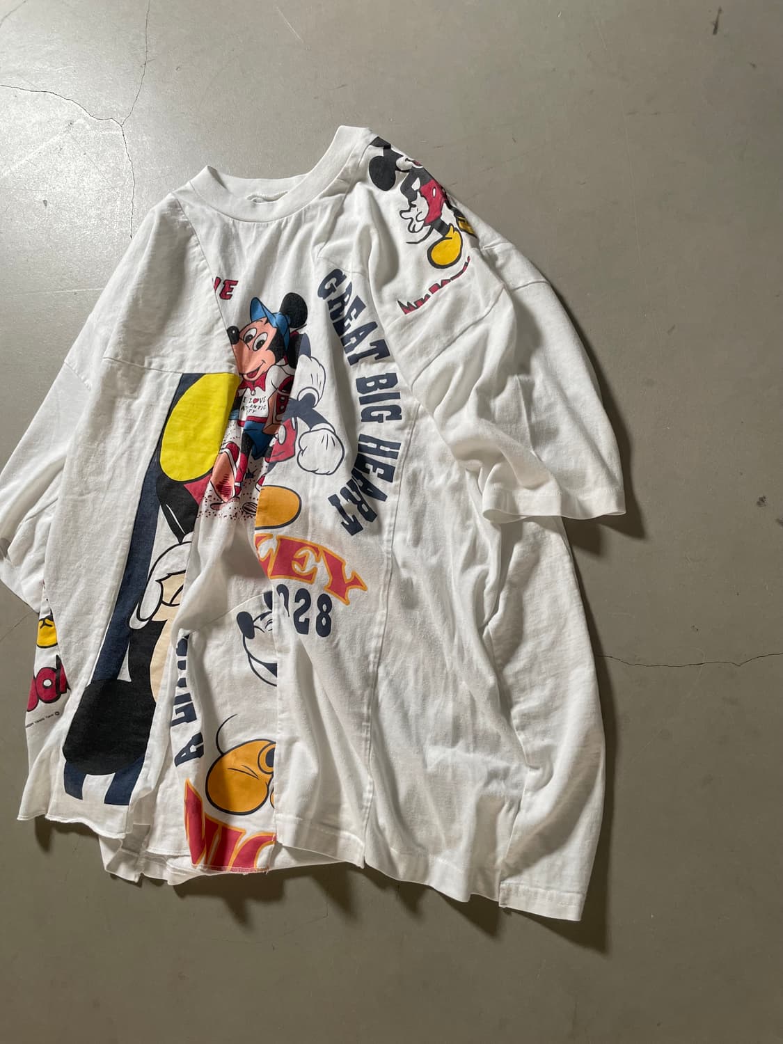  H•C  Vintage Custom Mickey T-shirt 상품이미지2