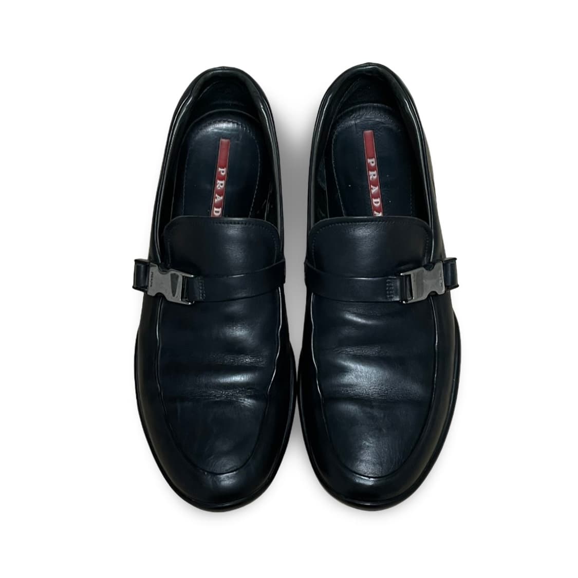 프라다 스포츠 레더 버클 로퍼 상품이미지2