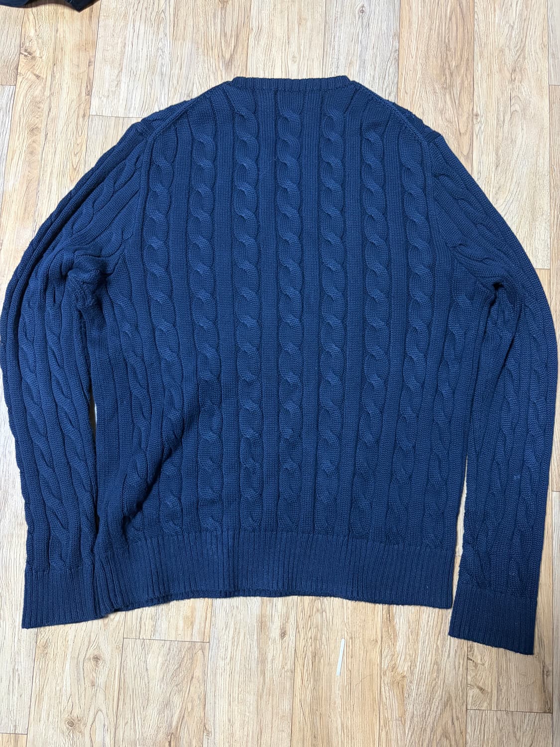 폴로 랄프로렌 케이블 니트 코튼 스웨터 L 상품이미지3