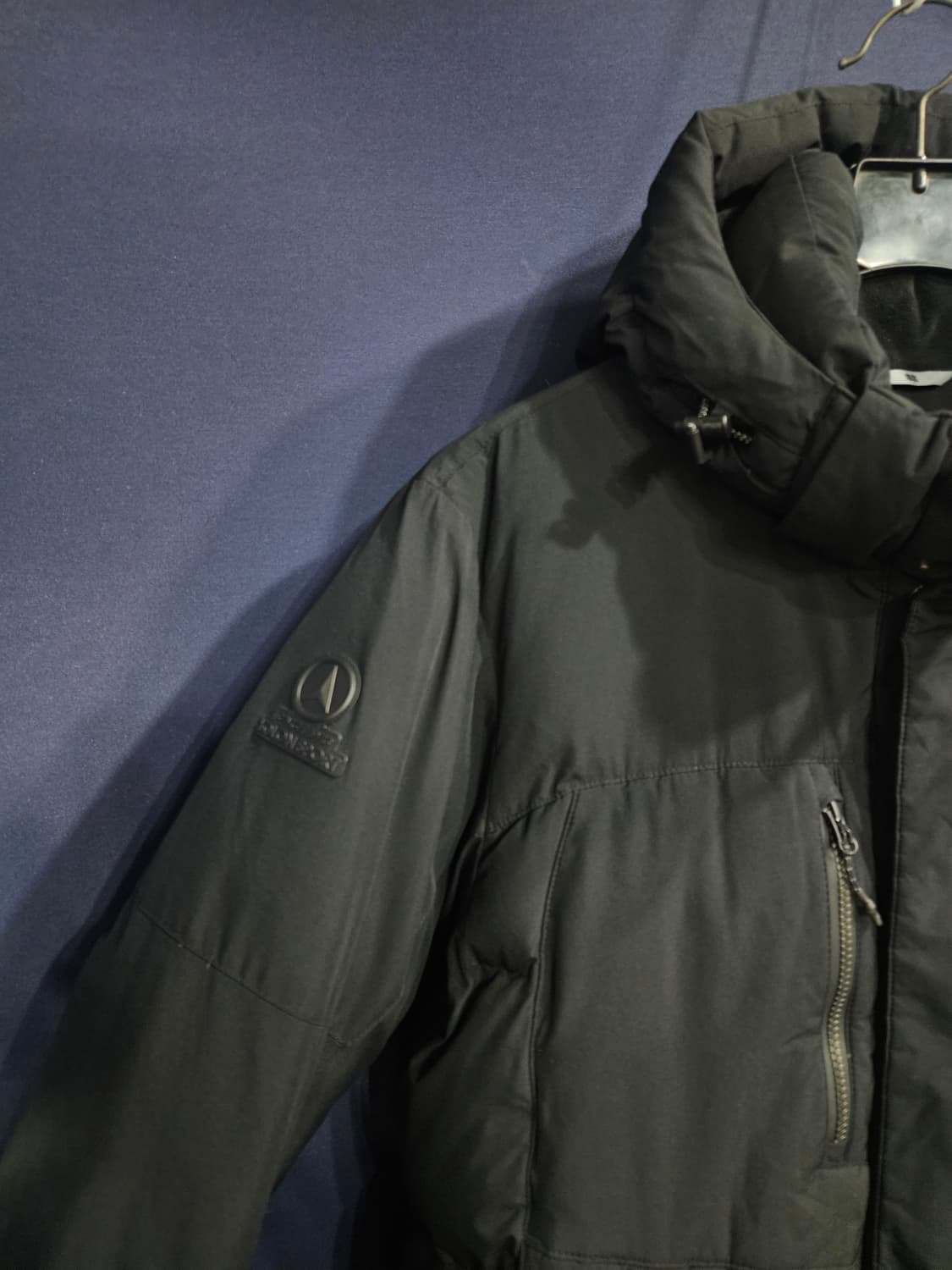 코오롱스포츠 고어텍스 블랙컬러 남성 105 구스다운 롱패딩  상품이미지5