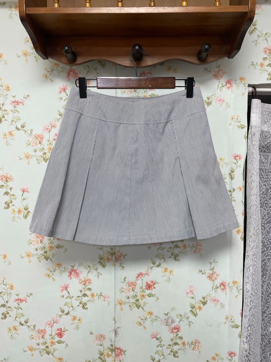 스트라이프 미니 스커트 상품이미지2