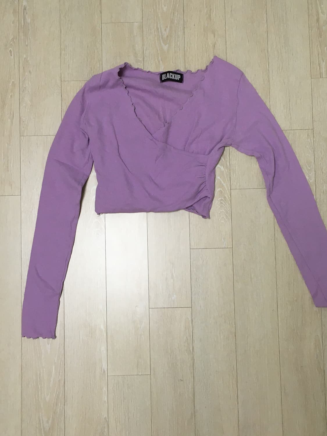 BLACK UP  CROP T-SHIRTS 상품이미지2