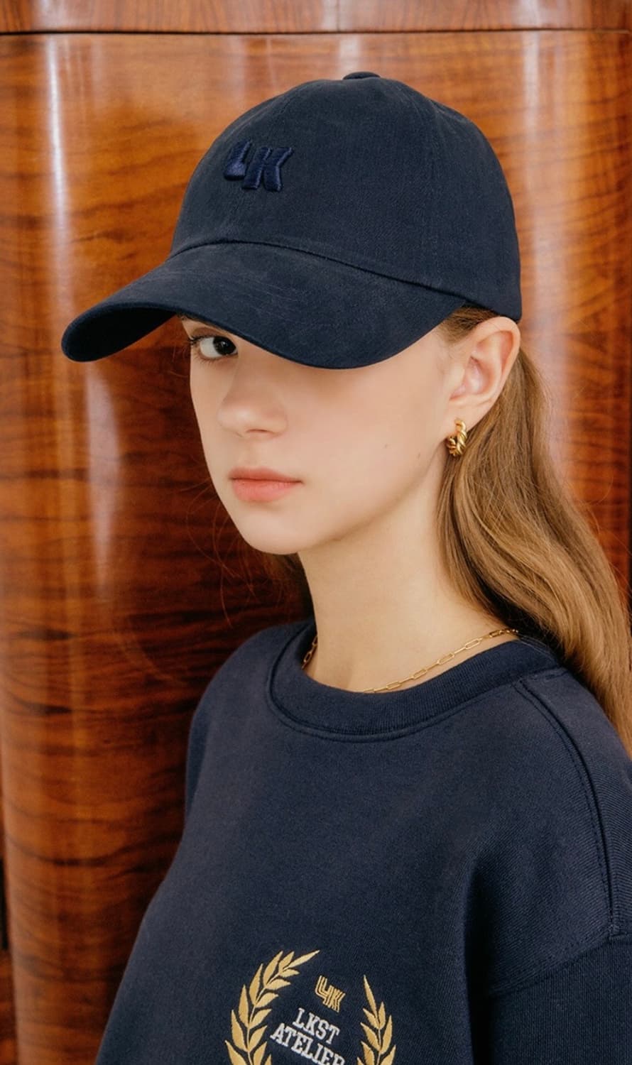 Lookast 네이비 볼캡 모자 상품이미지5