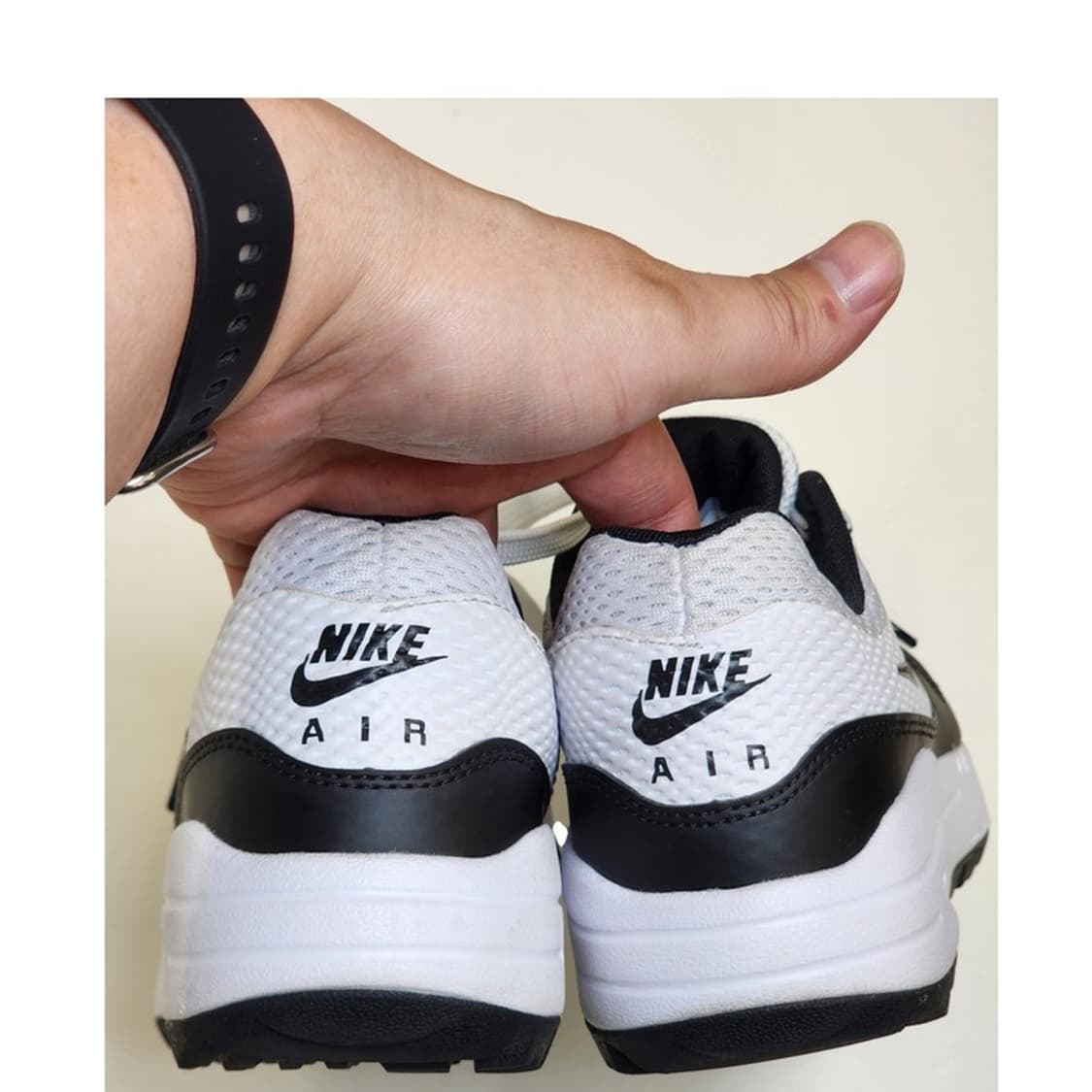 NIKE 에어맥스 1 골프 화이트 블랙 245 상품이미지5