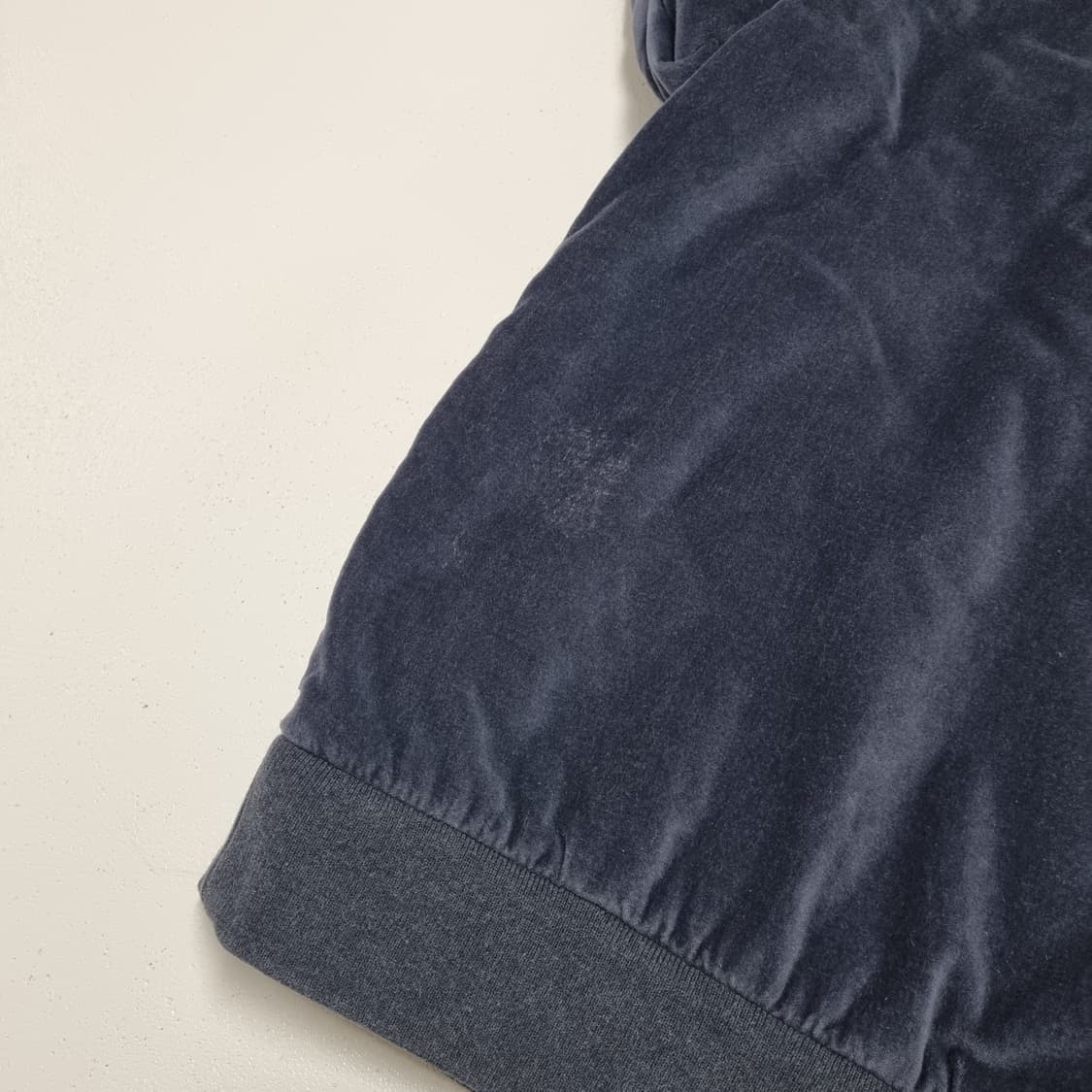 ARMANI EXCHANGE 벨루어 블루종 점퍼 - M 상품이미지8