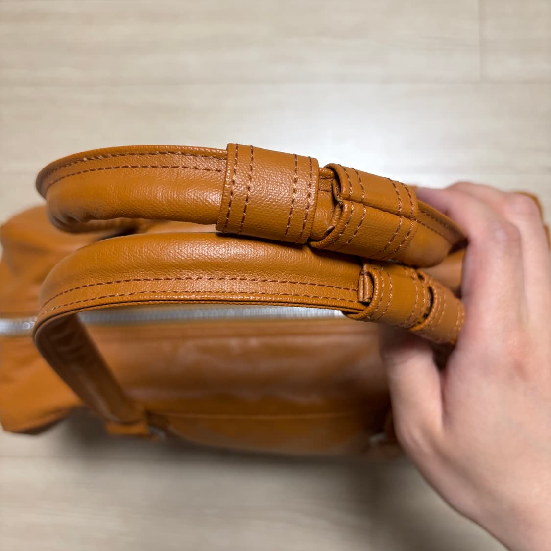 요시다포터 porter 프리스타일 보스턴백 카멜 상품이미지7