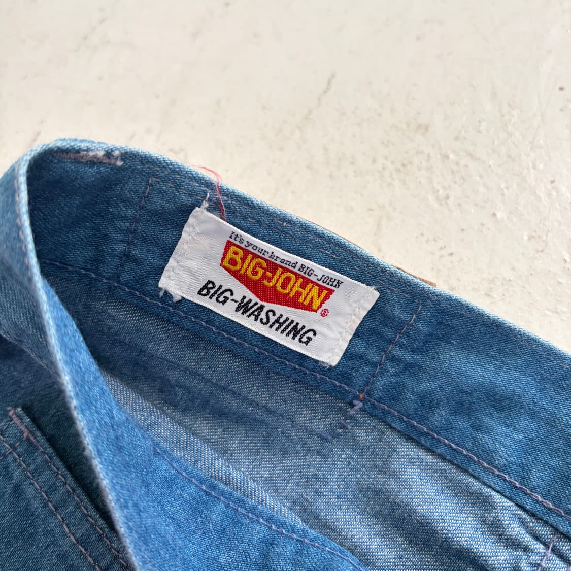 BIG JOHN 빅존 빈티지 부츠컷 데님팬츠 26.5 상품이미지5