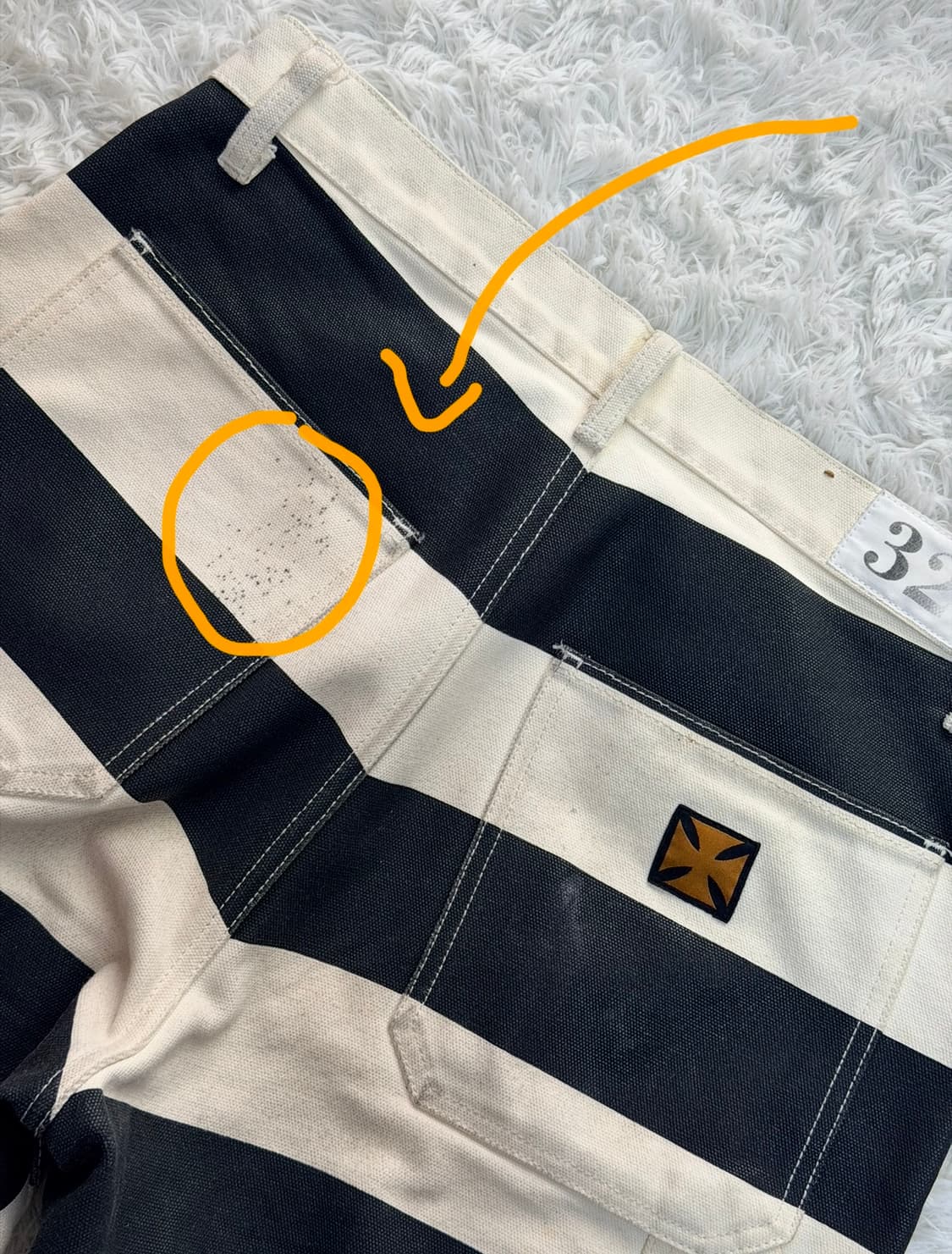 BOB DONG - 16oz 헤비 웨이트 프리즈너 팬츠 상품이미지10