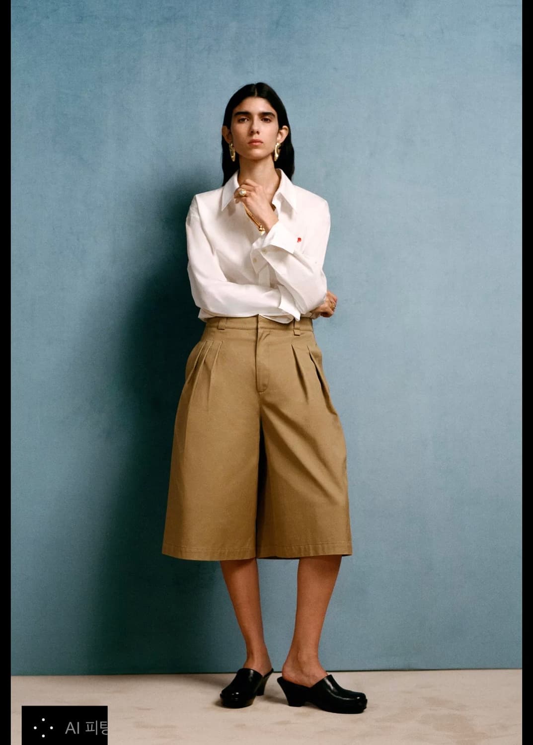 자라 윌리차바리아 롱 버뮤다 팬츠 xl 상품이미지1