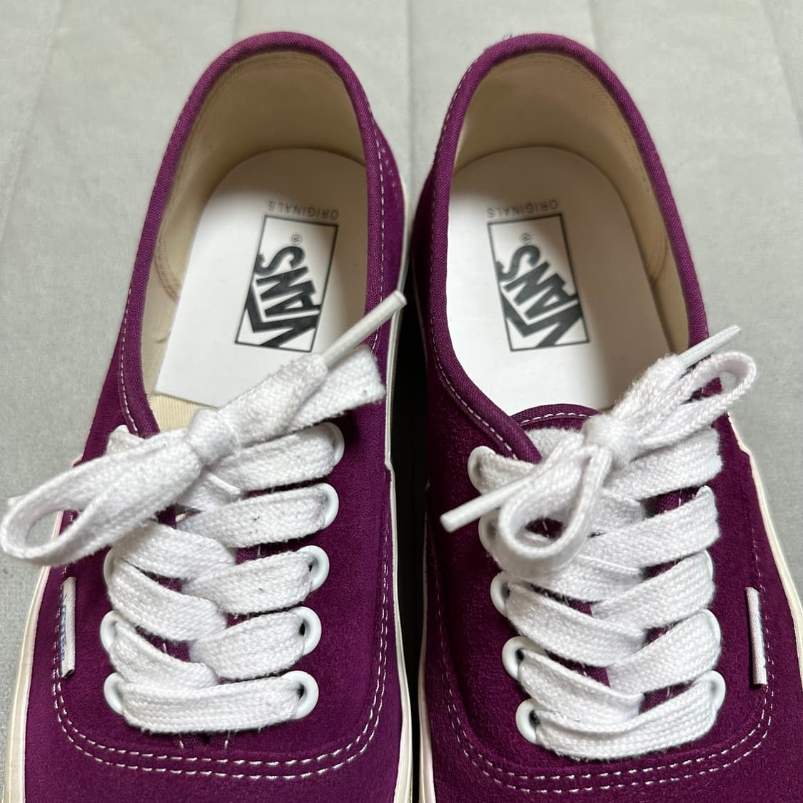 반스 볼트 OG 어센틱 LX 스웨이드 다크 퍼플 275사이즈 상품이미지2