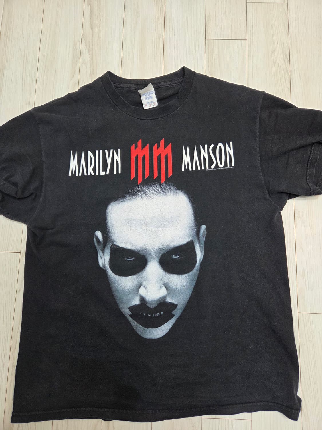 00s 마릴린맨슨 밴드 티셔츠 상품이미지3