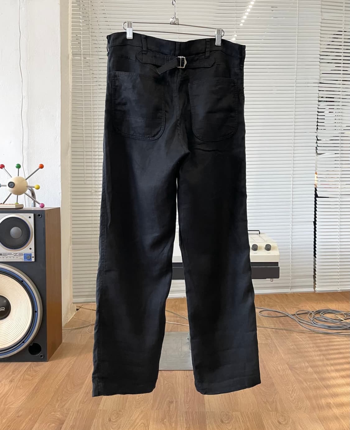 comme des garcons 꼼데 옴므 신치백 린넨 트라우저 상품이미지5