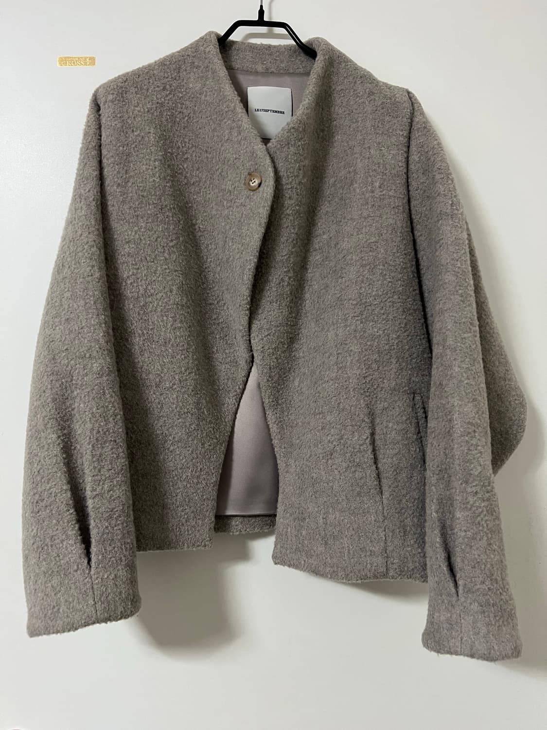 le17septembre 오버사이즈드 울자켓 상품이미지5