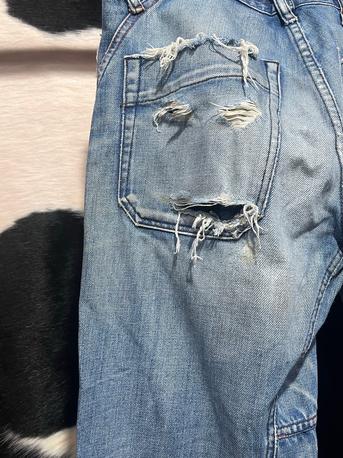 디젤 워싱 데님 팬츠 상품이미지9