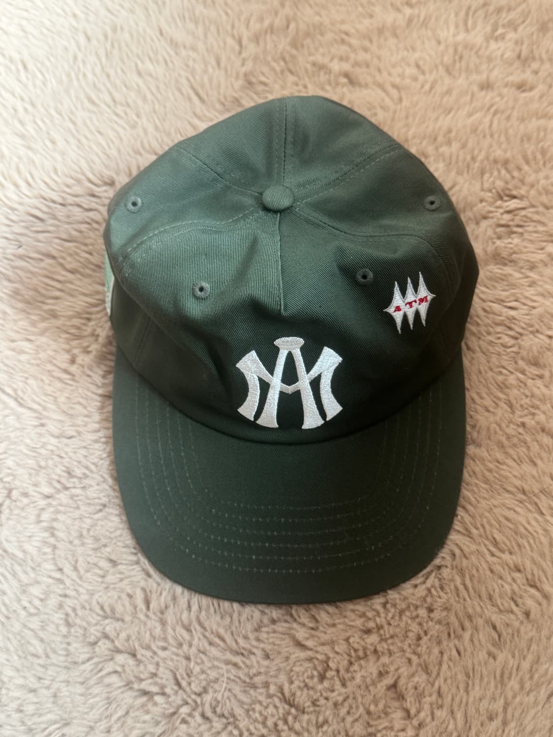 aftermath 애프터마스 볼캡 카키 상품이미지1