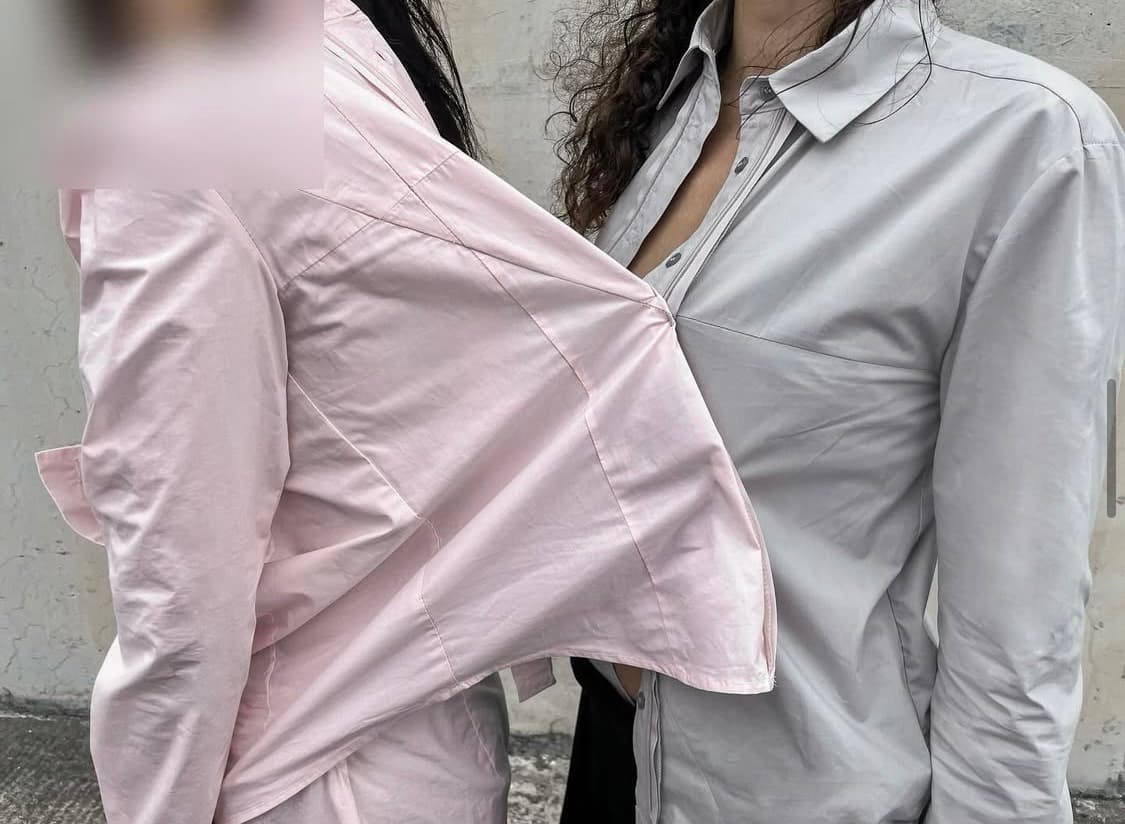 애옹쓰 오리가미 셔츠 상품이미지1