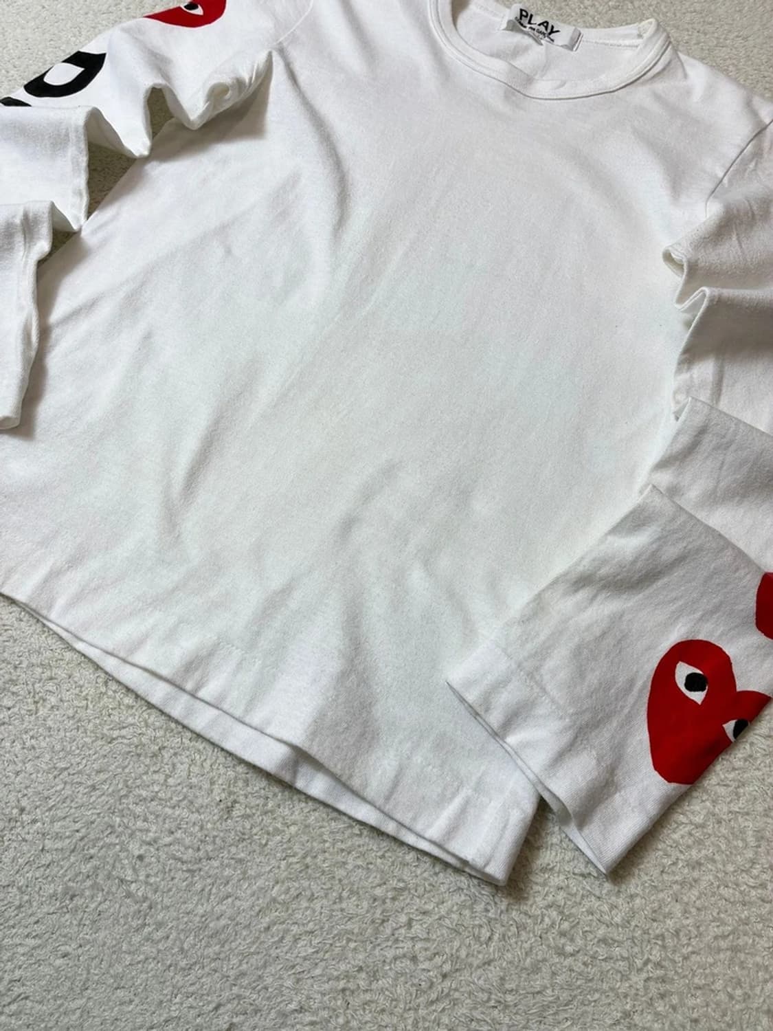 꼼데가르송 스펠아웃 로고 롱 슬리브 PN6787 상품이미지3