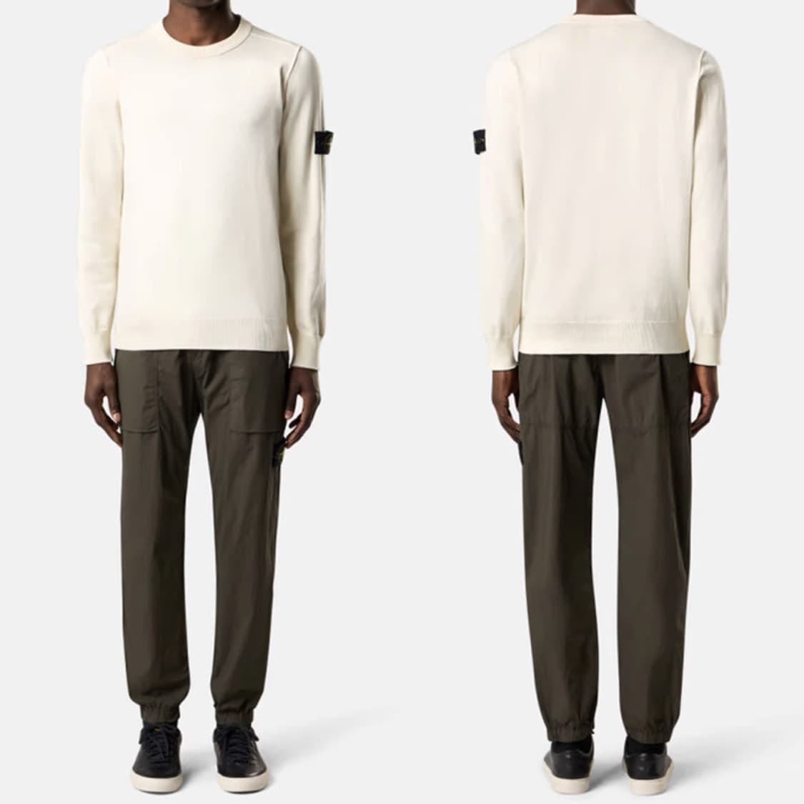 [새상품] 스톤아일랜드 램스울 리브 라운드 니트 상품이미지10