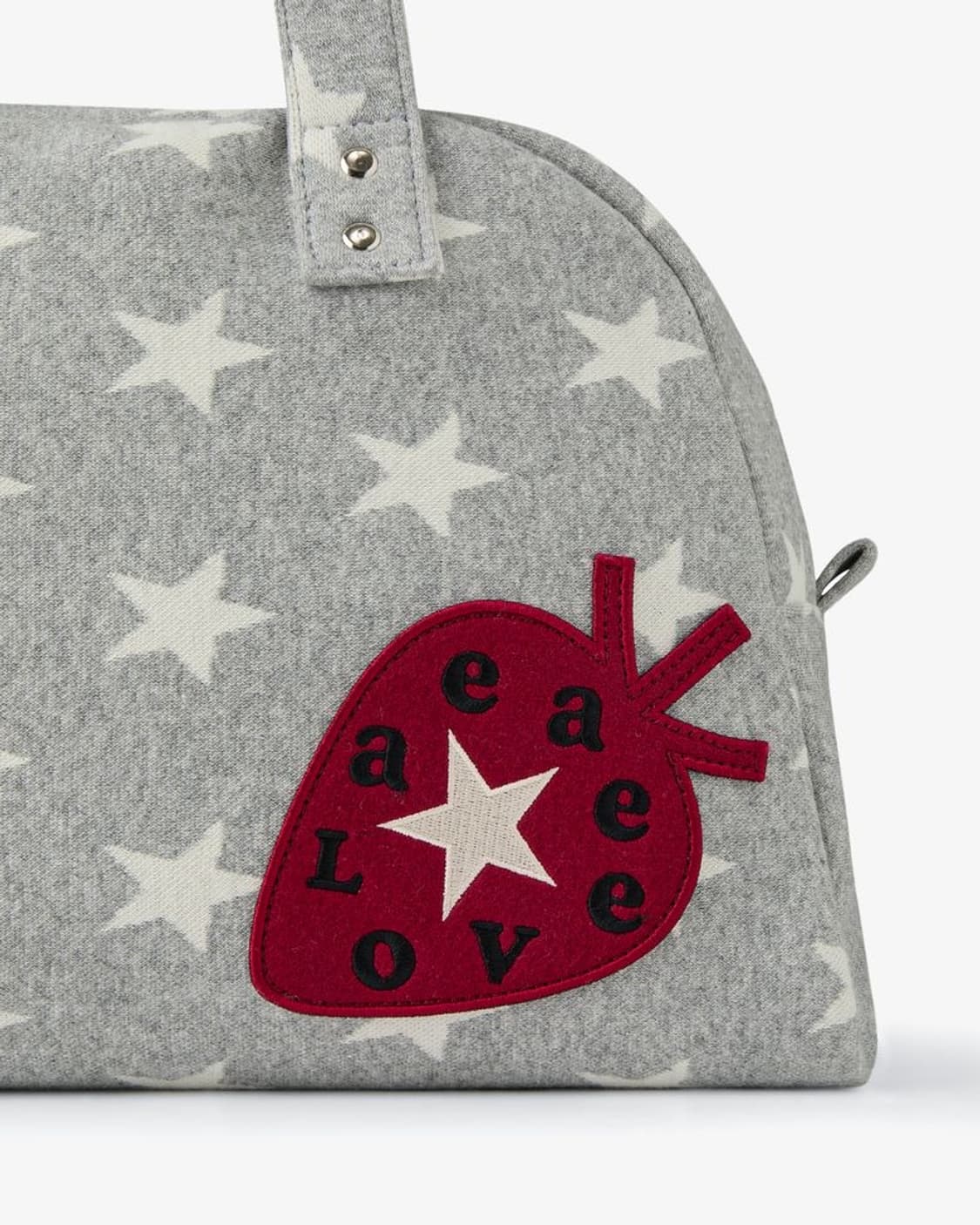 aeae 에이이에이이 엠브로이더리 토트 백 스타 그레이 상품이미지4