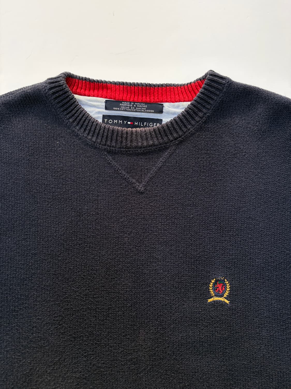 타미 네이비 풀오버 스웻셔츠 상품이미지4
