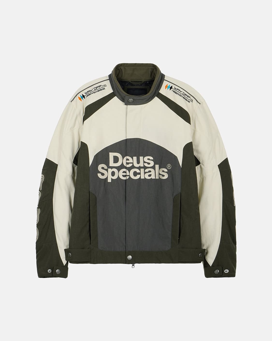 [L] 데우스 바이커 스탠드 넥 점퍼 상품이미지1