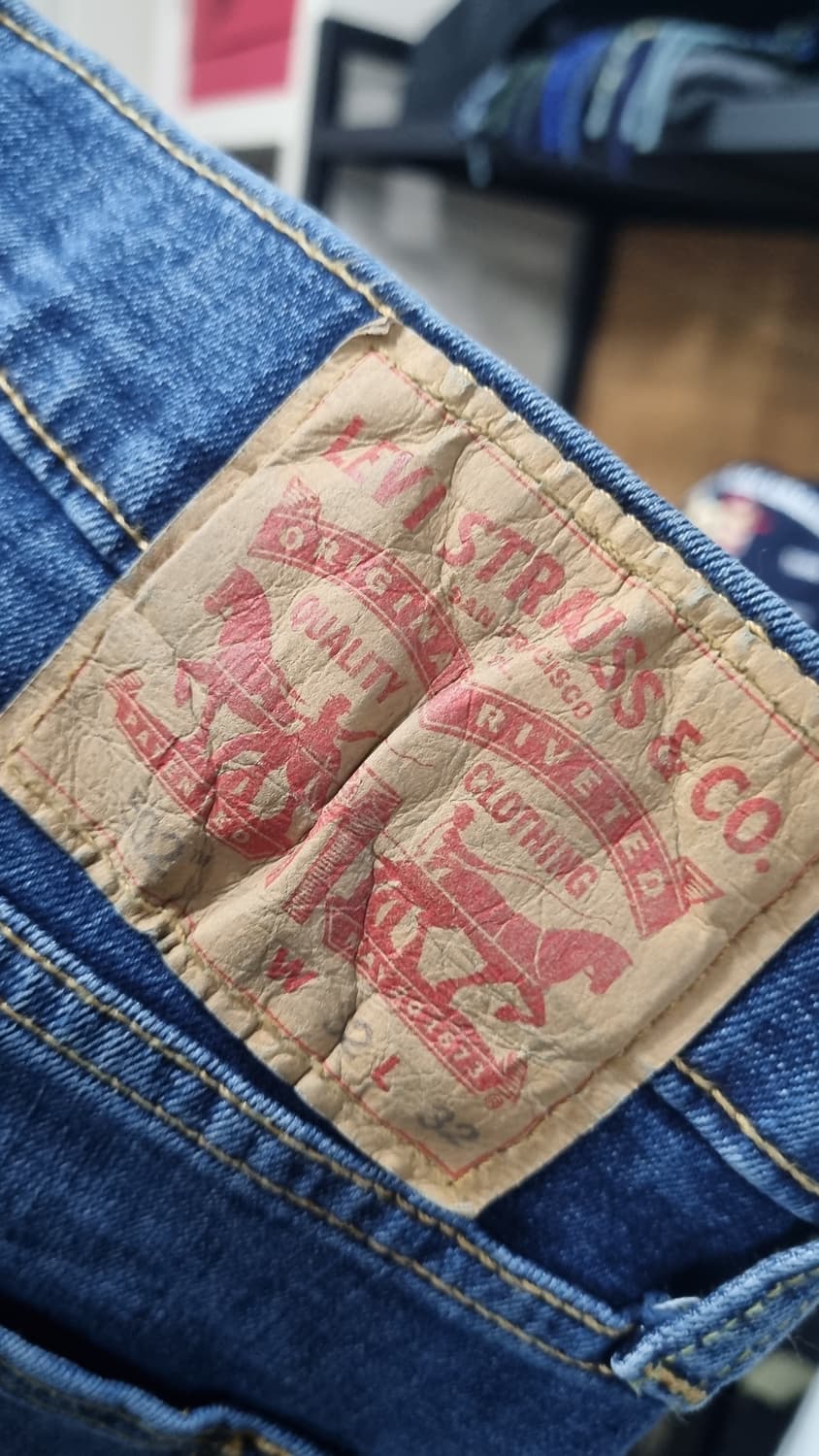 levis 테이퍼드핏(502) 32size 청바지 상태10/9 상품이미지4