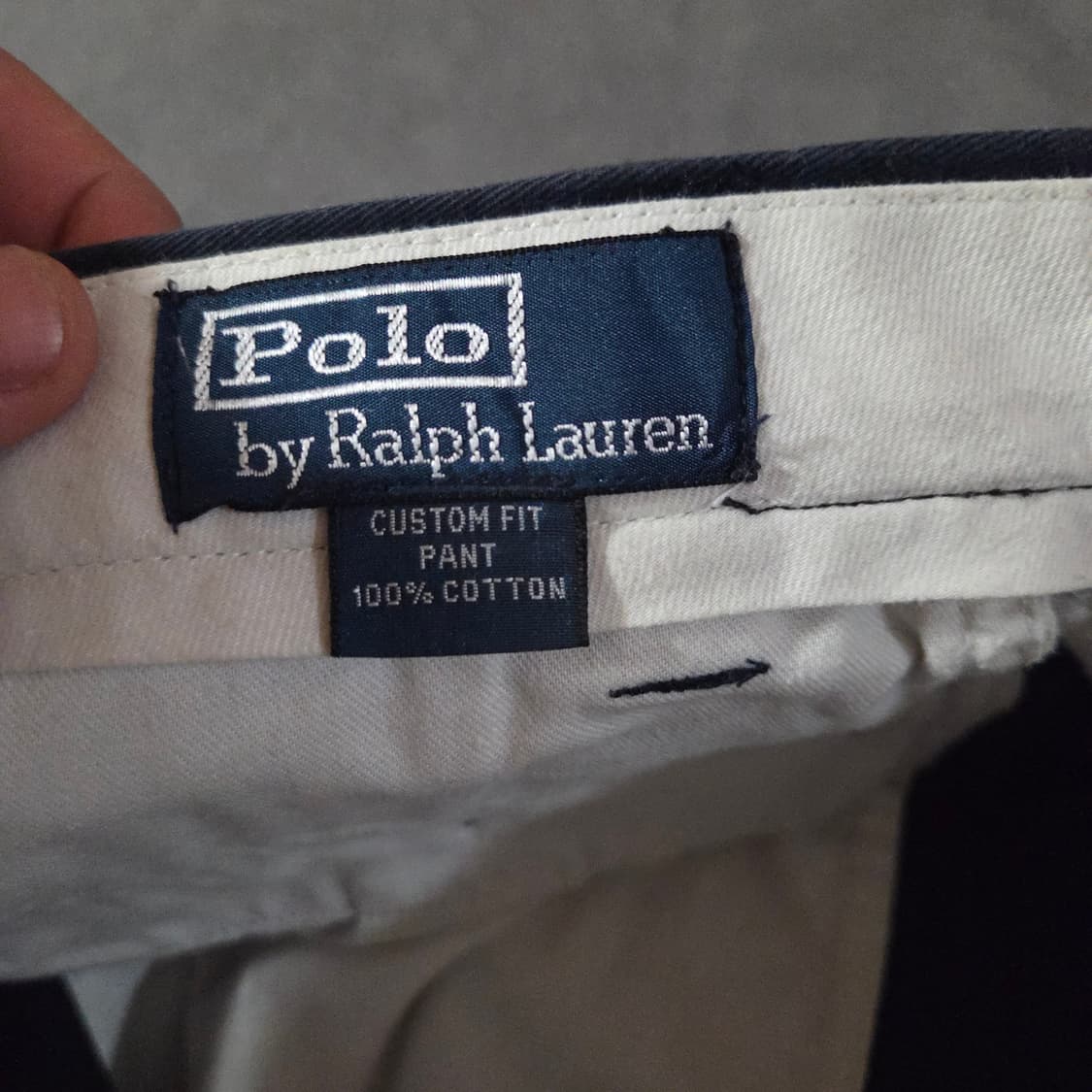 폴로 치노 팬츠 35 네이비 상품이미지8