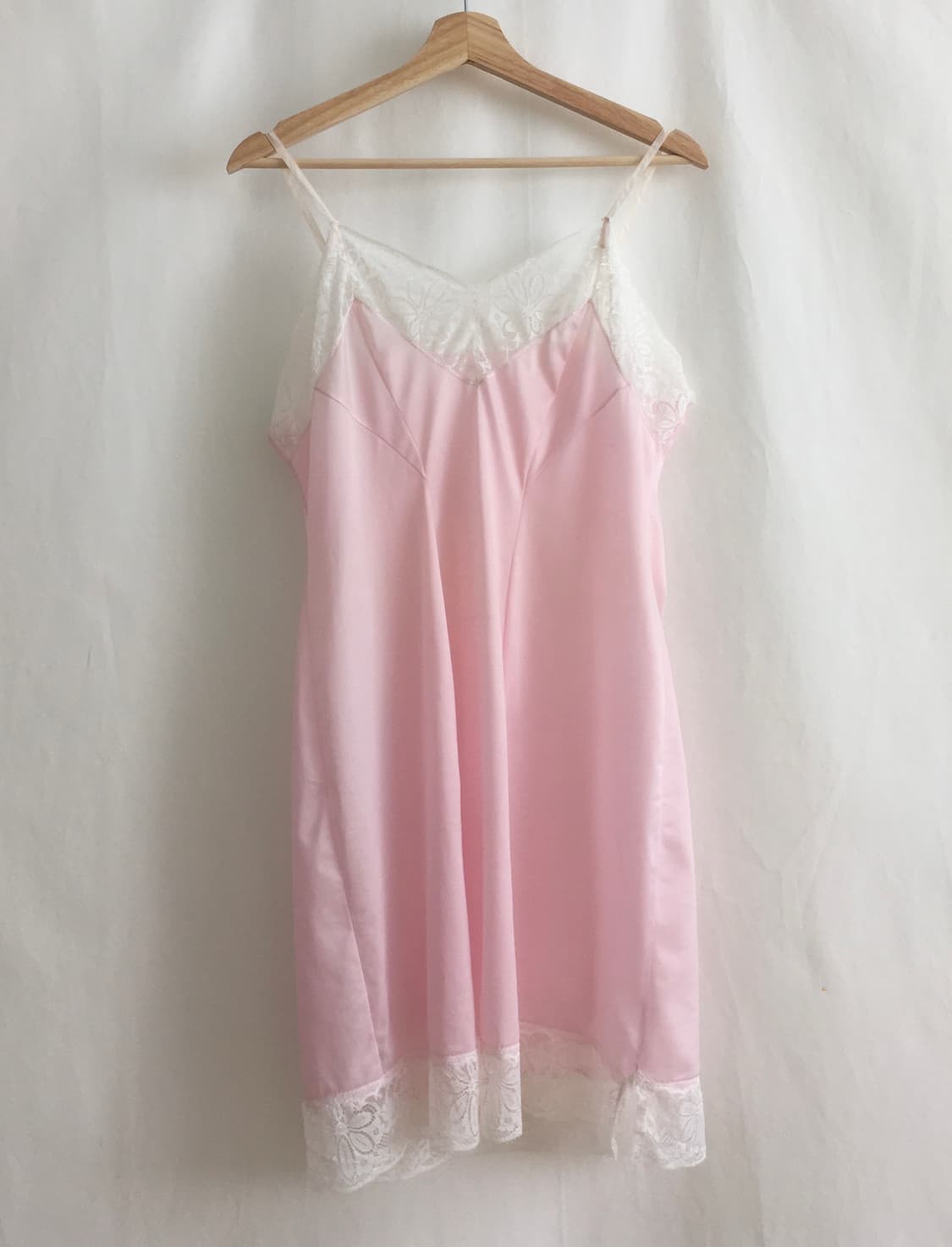 Romantic Pink Slip Dress 상품이미지1