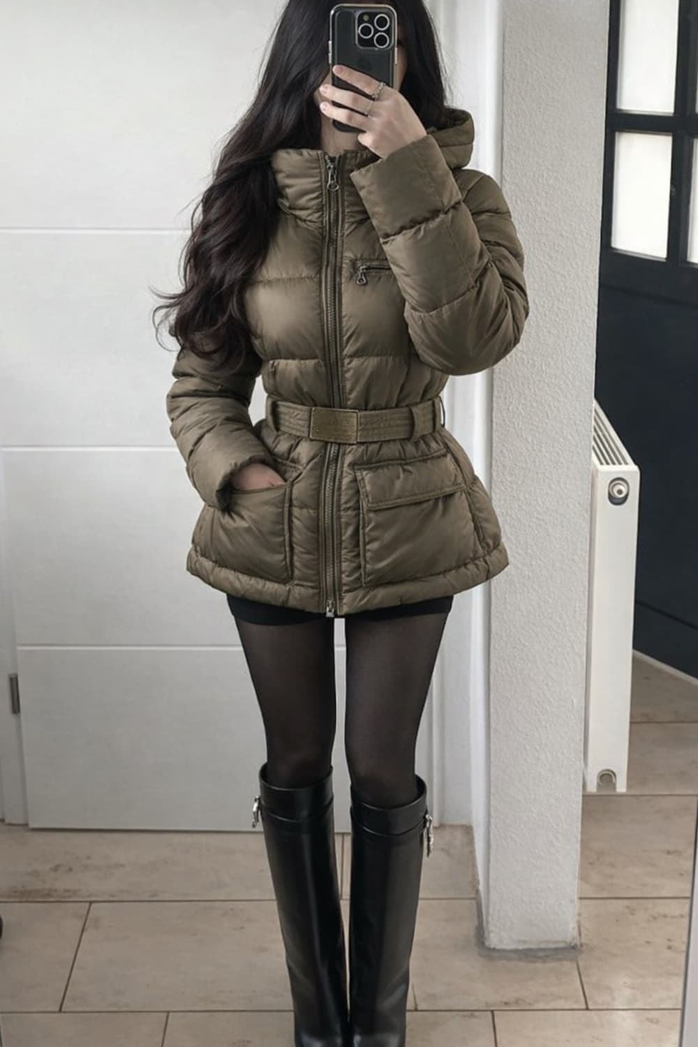 폴로 polo by Ralph Lauren 벨티드 구스 다운 패딩 상품이미지1