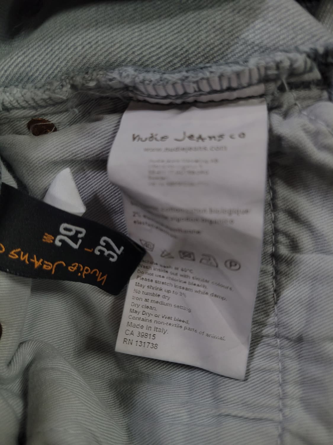 Nudie Jeans 누디진 워싱 데님팬츠  상품이미지8