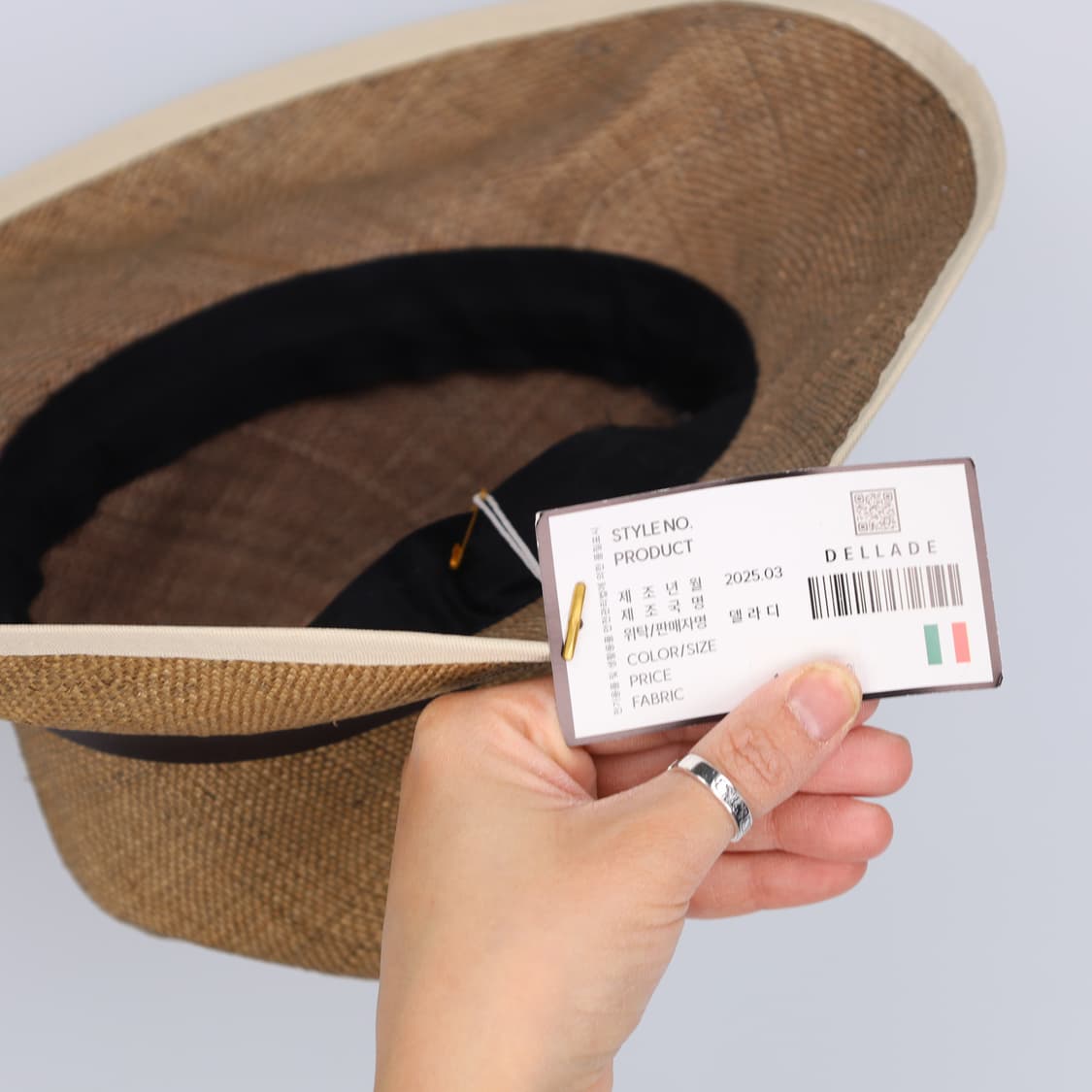 F 새상품 델라디 여성 버킷햇 0224H1 상품이미지3