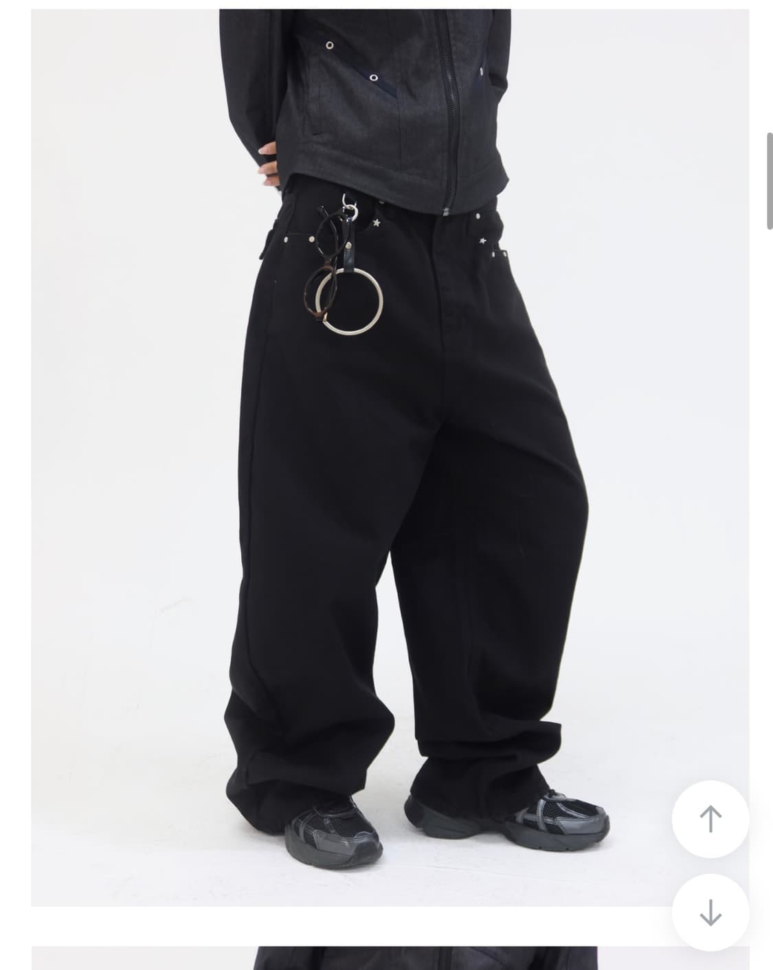 모드니치 스타포인트 팬츠 상품이미지2