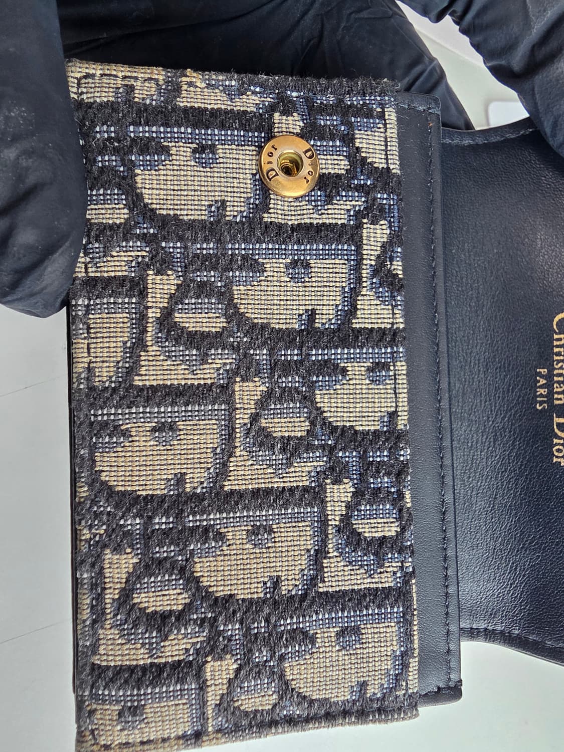 디올 오블리크 반지갑 풀박스 상품이미지4