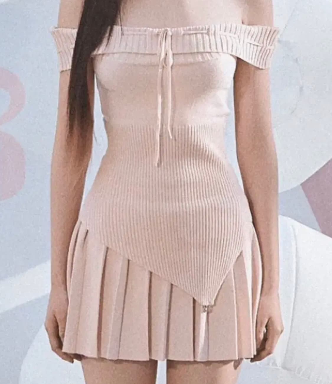 글로니 베라 스윙 스커트 핑크 상품이미지2