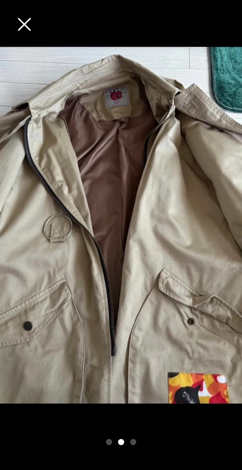 MAN.G 그라피스트 만지 코튼 롱코트 야상 상품이미지2