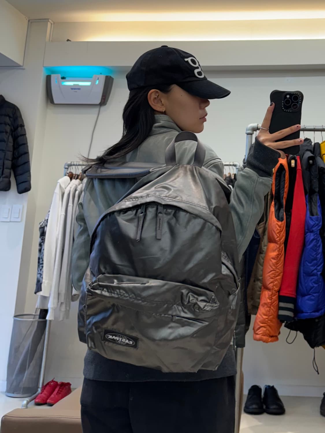 이스트팩 패디드 파커 백팩 상품이미지6