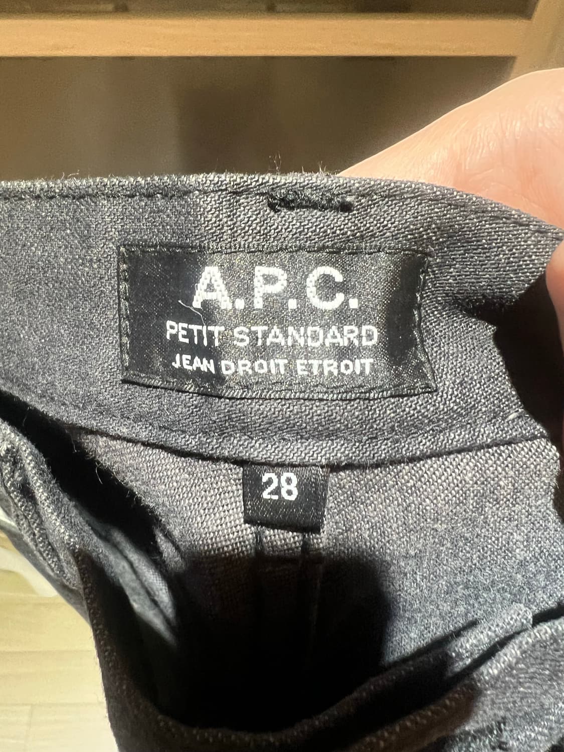 아페쎄/ apc 재팬 매이드 셀비지 데님 팬츠 / 28 상품이미지4