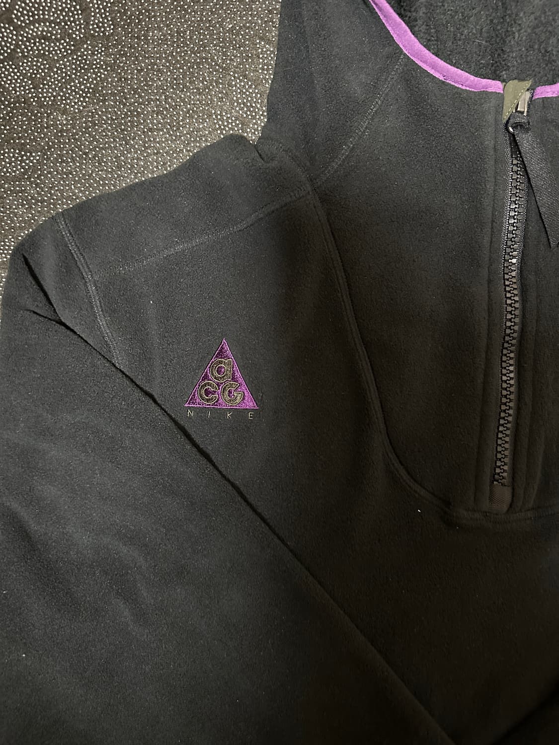 Nike ACG 쉐르파 플리스 후디 블랙 US-L (아시아XL) 상품이미지2