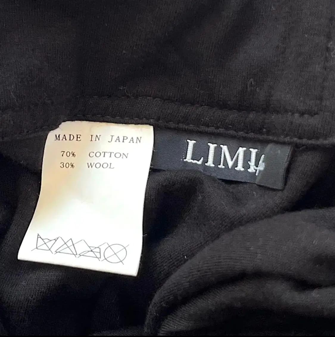 요지 야마모토 리미푸 주름 울 토트백 상품이미지6