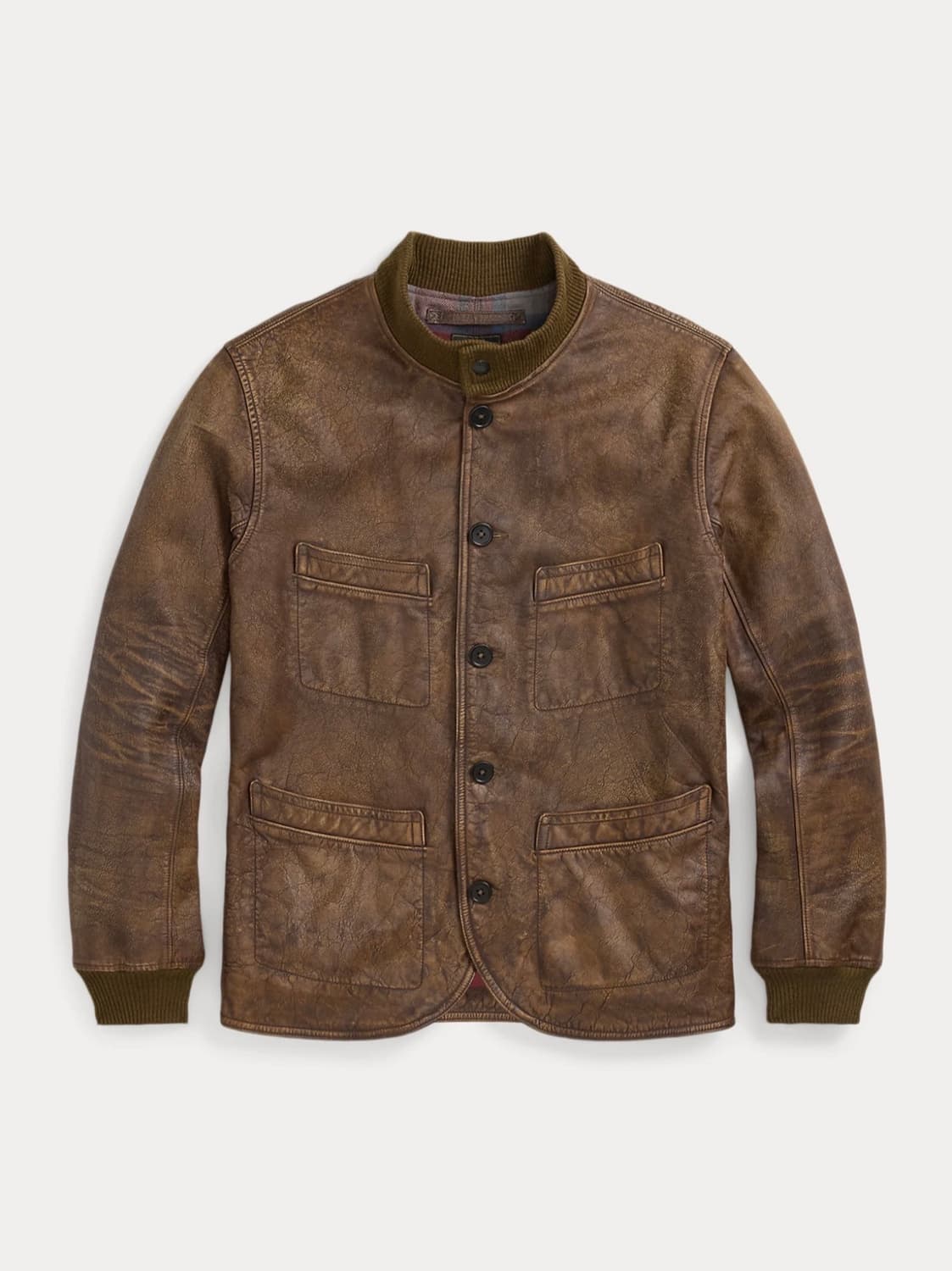 (새상품)RRL 레더 카코트 l 상품이미지1