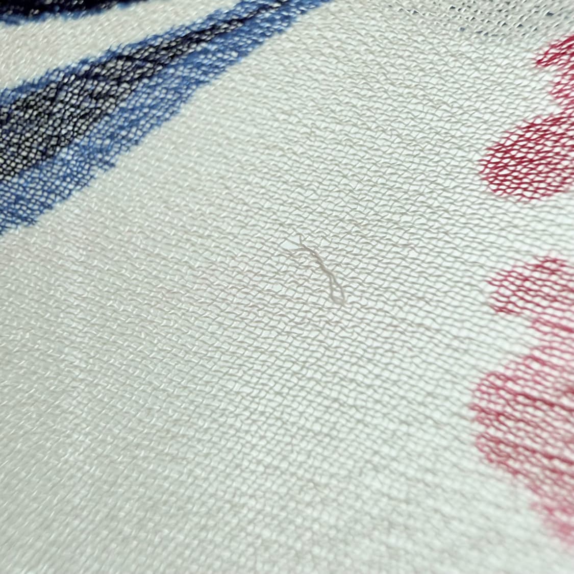 지방시 실크 100% 대형 숄 스카프 (Size 124*127) 상품이미지8