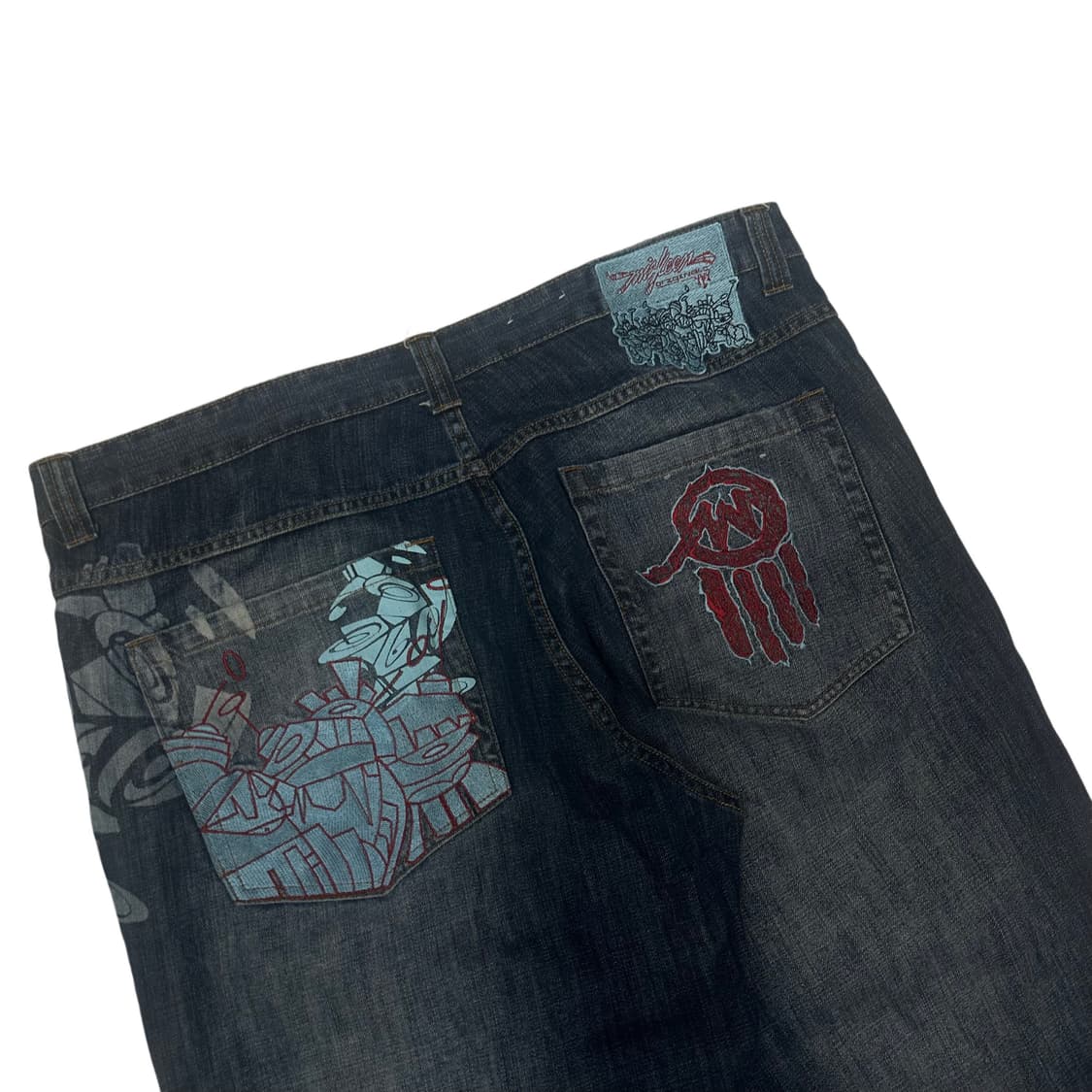 JPN Vintage 백로고 워싱데님진 40 상품이미지2