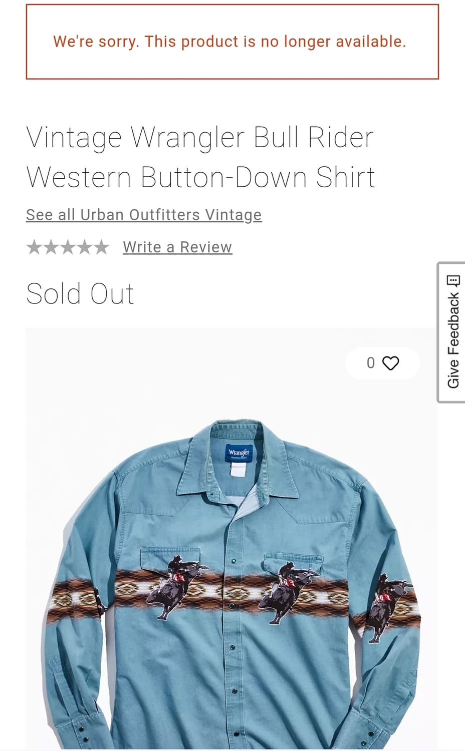 90's 랭글러 웨스턴 버튼다운 셔츠 XL 정품 상품이미지5