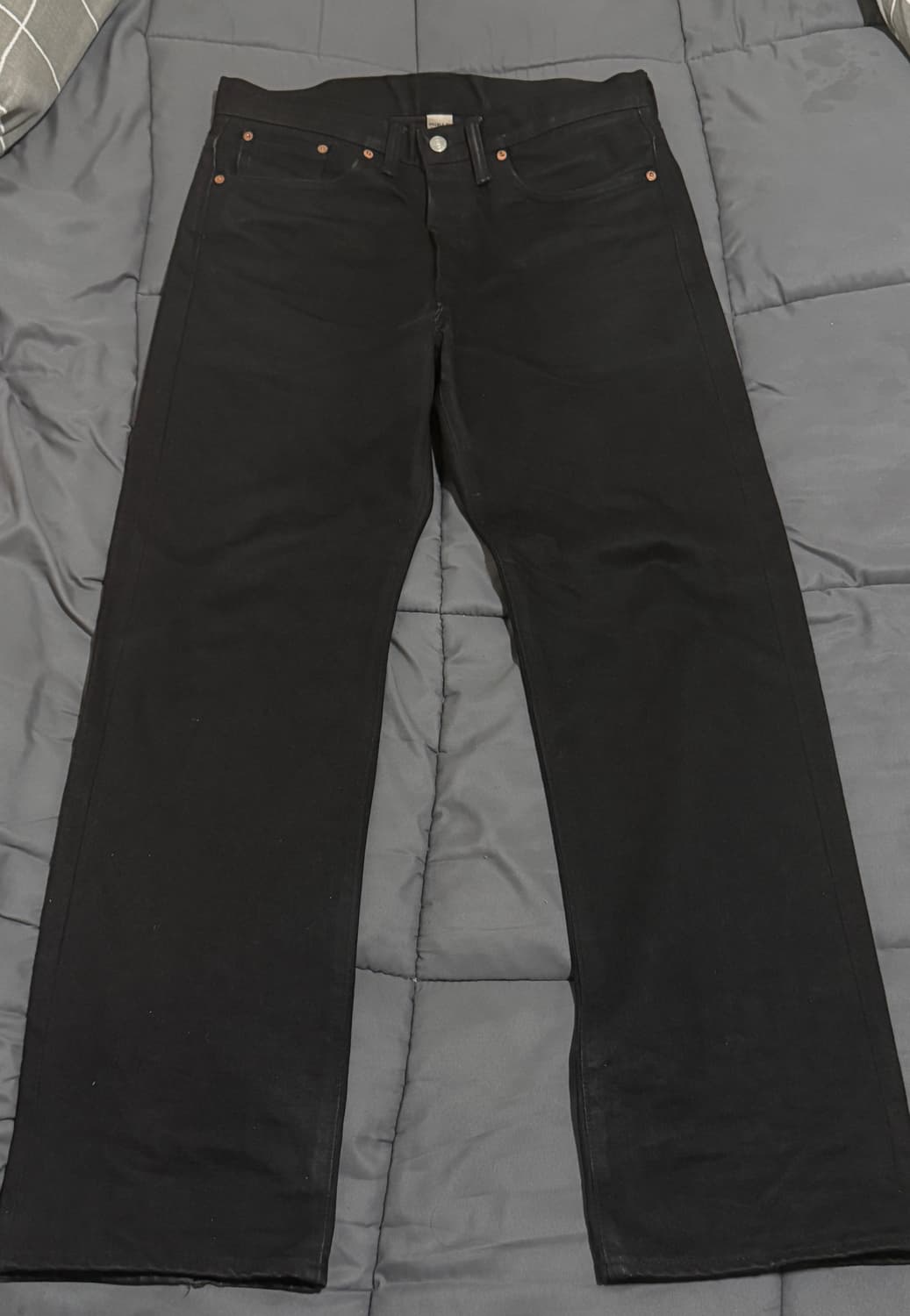 [33x34] RRL 빈티지 파이브포켓 블랙 온 블랙 진 상품이미지3