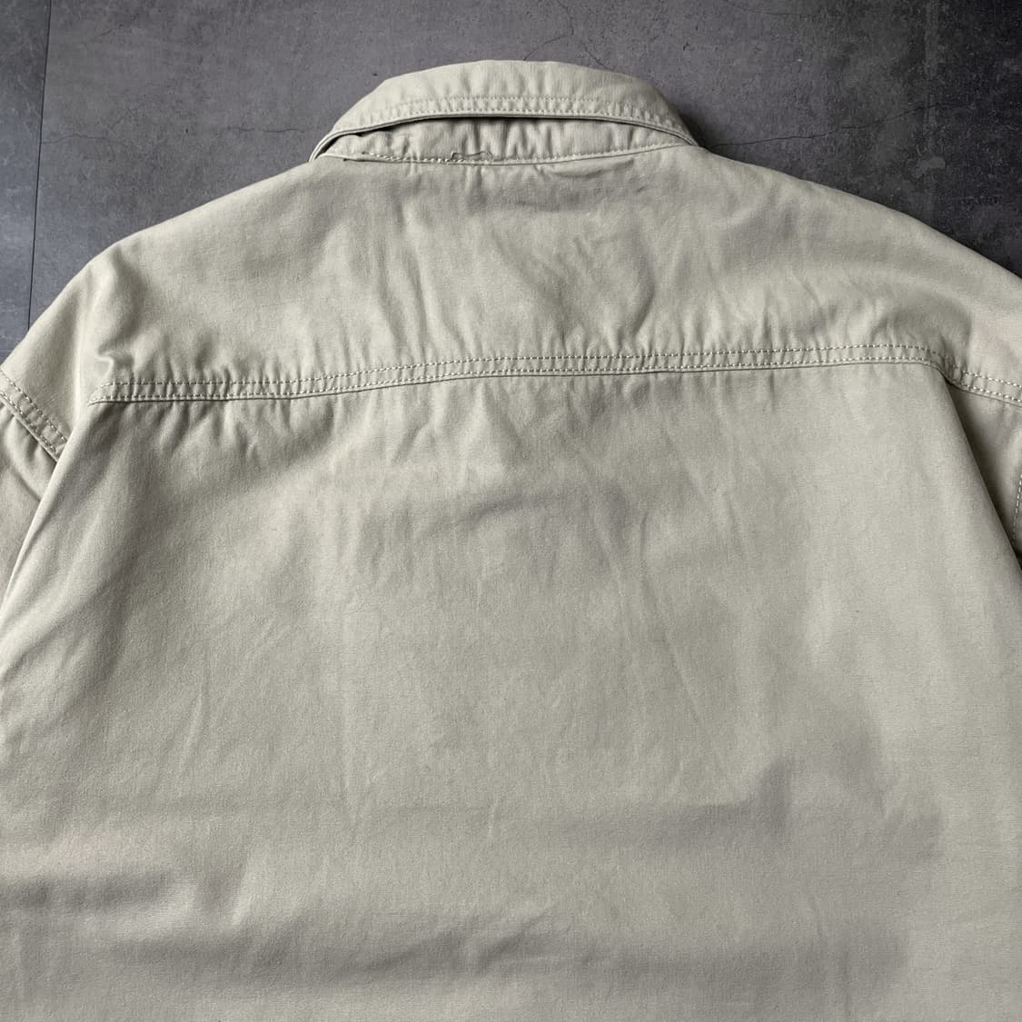 COVINGTON 빈티지 아이보리 셰르파 코튼 셔츠자켓 A00445 상품이미지6