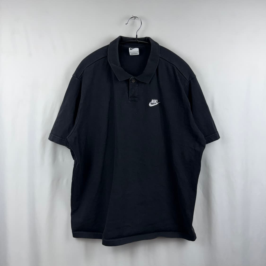 (L) 나이키 클럽 폴로 매치업 반팔 카라 티 블랙 상품이미지2