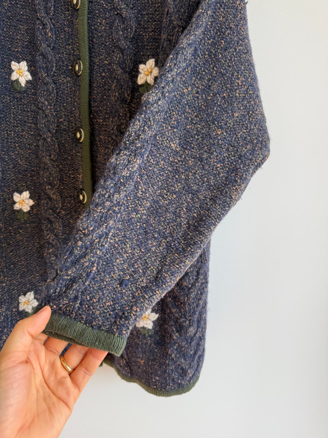 COUNTRY BLUE 헤비울 가디건 상품이미지4