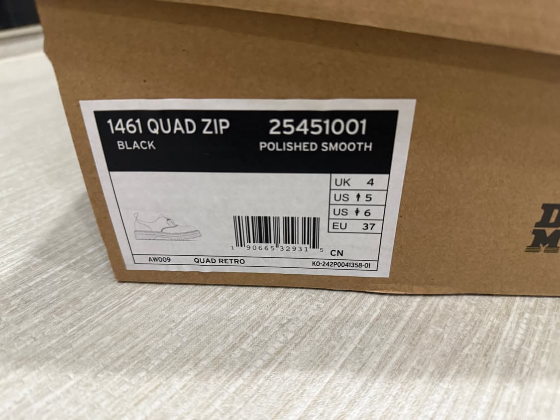 닥터마틴 1461쿼드 집 (230-235) 새상품급 상품이미지5